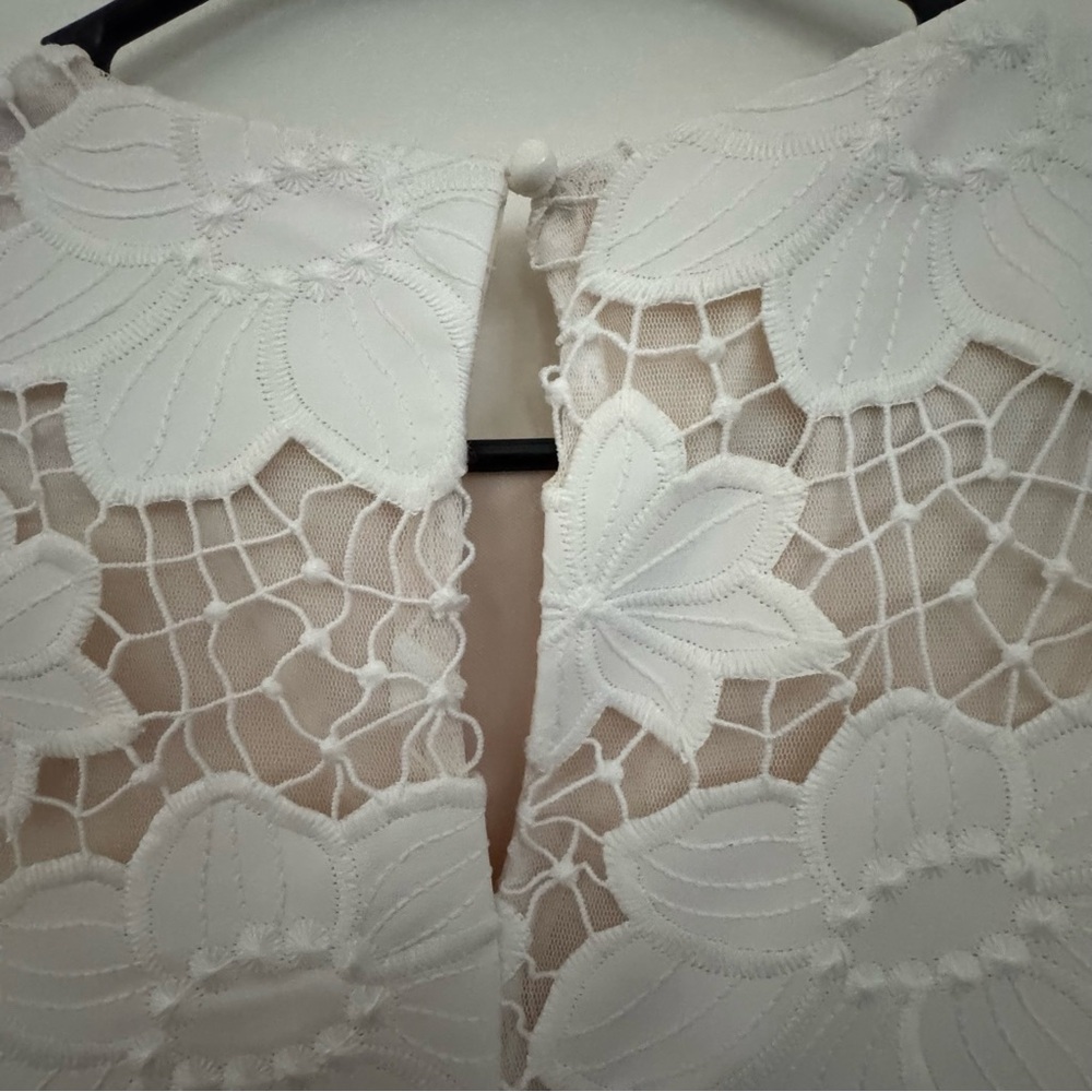 Julia Jordan NWT White lace dress size 6 - Picture 7 of 9